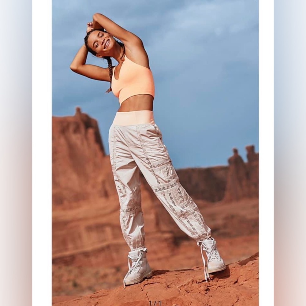 Free People Oh Hey Appliqué Pant